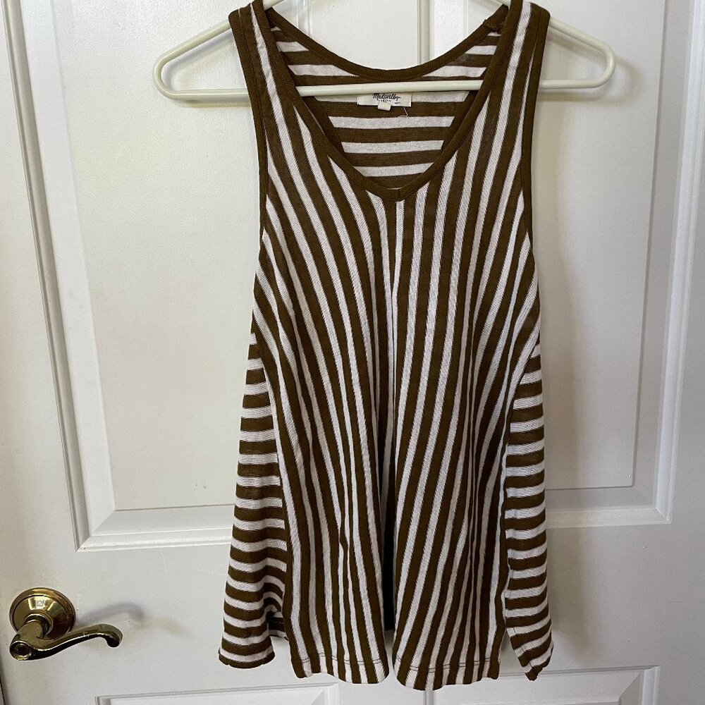 Madewell Striped Racerback Tank top
